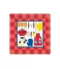 Backyard BBQ Small Red Paper Plates (8ct)