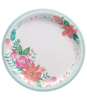Boho Girl 'Free Spirit' Small Paper Plates (8ct)