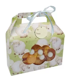 Baby Shower 'Ba Ba Baby' Favor Boxes w/ Tags (2ct)