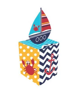 Baby Shower 'Ahoy Matey' Favor Boxes (8ct)