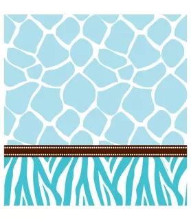 Wild Safari Boy Plastic Table Cover (1ct)