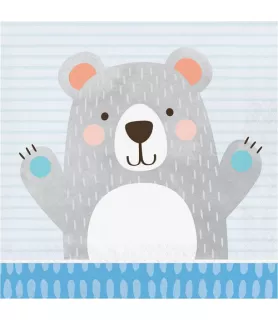 Happy Birthday 'Bear' Lunch Napkins (16ct)