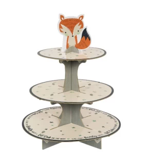 Baby Shower 'We Can Bear-ly Wait' 3-Tiered Cupcake Stand (1ct)