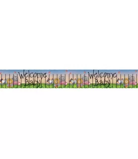 Nighty Night Bazooples Fringe Welcome Banner (1ct)