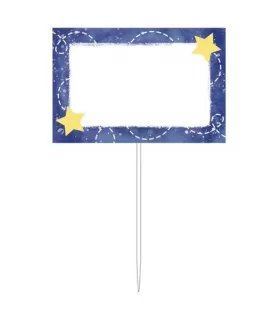 Baby Shower 'Twinkle Twinkle Little Star' Food Marker Picks (12pc)