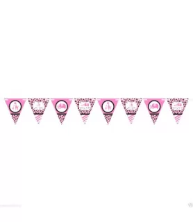 Sweet Safari Girl Pennant Banner Kit (1ct)