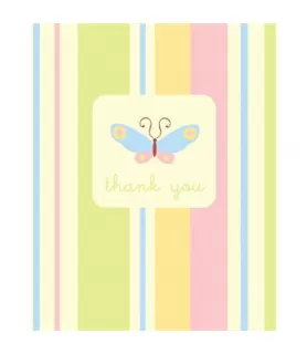 Baby Shower 'Precious Wonders' Thank You Notes w/ Envelopes (8ct)