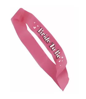 Bachelorette 'Bride To Be' Sash (1ct)