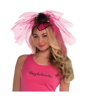 Bachelorette Party 'Sassy Bride' Deluxe Headband w/ Veil (1ct)