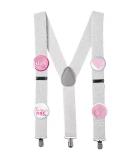 Bachelorette Party 'Future Mrs' Deluxe Suspenders (1 set)