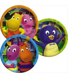 Backyardigans Small Paper Plates (8ct)