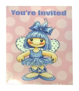 Tiny Dancer Invitations w/ Envelopes (8ct)