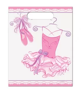 Pink Ballerina Favor Bags (8ct)