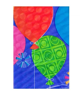 Happy Birthday 'Birthday Bright' Plastic Table Cover (1ct)