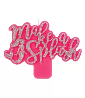 Barbie 'Dreamtopia Mermaid' Glitter Cake Candle (1ct)