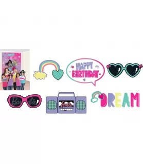 Barbie 'Dream Together' Scene Setter with Jumbo Photo Props (10pcs) 