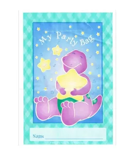 Barney 1st Birthday Favor Bags (8ct)