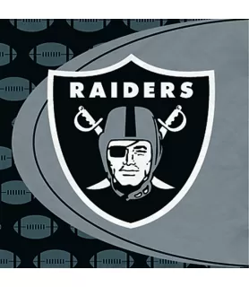 NFL Oakland Raiders Lunch Napkins (16ct)