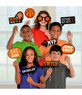 Basketball 'Nothin' But Net' Photo Prop Set (13pc)