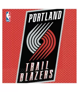 NBA Portland Trail Blazers Lunch Napkins (16ct)