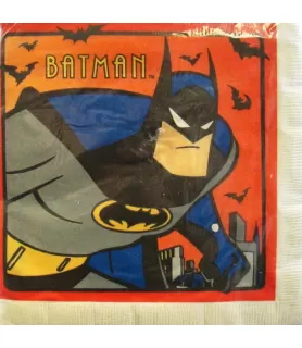 Batman Vintage 1992 'The Animated Series' Lunch Napkins (16ct)