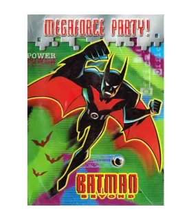 Batman Vintage 1999 'Batman Beyond' Invitations w/ Envelopes (8ct)