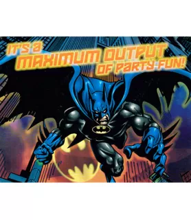 Batman Vintage 2001 Invitations w/ Env. (8ct)