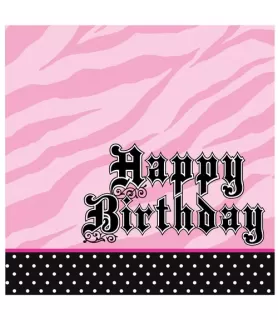 Happy Birthday 'Super Stylish' Lunch Napkins (16ct)