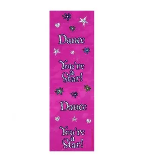 Happy Birthday 'Girl Time Dance' Stickers (1 sheet)