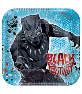 Black Panther Large Paper Plates (8ct)