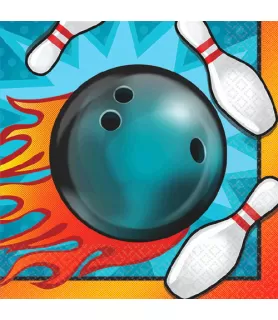 Bowling Small Napkins (16ct)