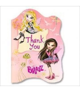 Bratz 'Fashion Pixiez' Thank You Notes w/ Env. (8ct)