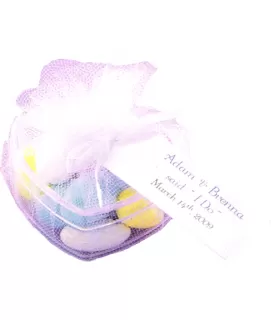 Wedding and Bridal Deluxe Heart Shaped Deluxe Favor Box Kit (98pc)