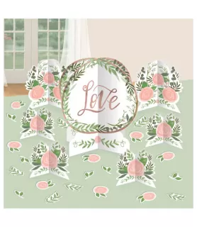 Wedding and Bridal 'Love and Leaves' Table Decorating Kit (27pc)