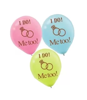 Bridal Shower 'Blushing Bride' Latex Balloons (20ct)