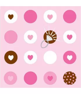 Bridal Shower 'Bride 2 Be Dots' Lunch Napkins (16ct)