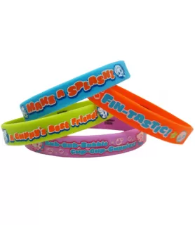 Bubble Guppies Rubber Bracelets (4ct)