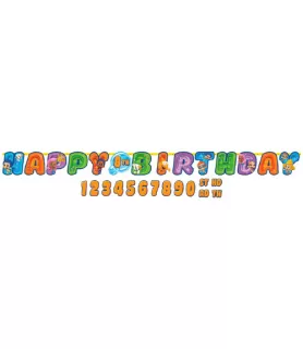 Bubble Guppies Jumbo Letter Banner Kit (1ct)