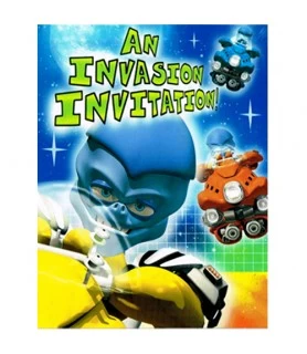 Butt-Ugly Martians Vintage 2001 Invitations w/ Envelopes (8ct)