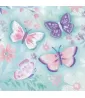 Floral Birthday 'Flutter' Lunch Napkins (16ct) Floral Birthday 'Flutter' Lunch Napkins (16ct)