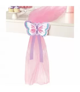 Floral Birthday 'Flutter' Table Runner Decorating Kit (1ct)