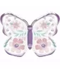 Floral Birthday 'Flutter' Shaped Small Paper Plates (8ct) Floral Birthday 'Flutter' Shaped Small Paper Plates (8ct)