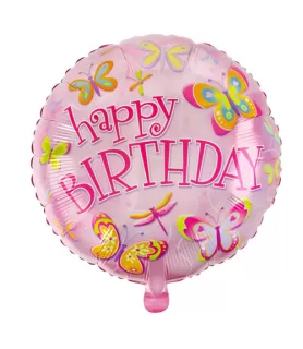 Butterfly & Dragonfly Foil Mylar Balloon (1ct)