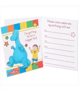 Caillou Invitations w/ Env. (8ct)