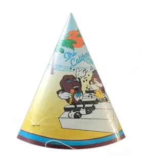 California Raisins Vintage 1988 Cone Hats (5ct)
