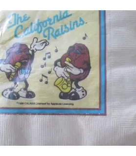 California Raisins Vintage 1988 Lunch Napkins (16ct)