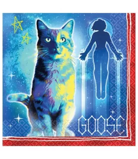 Captain Marvel Lunch Napkins (16ct)