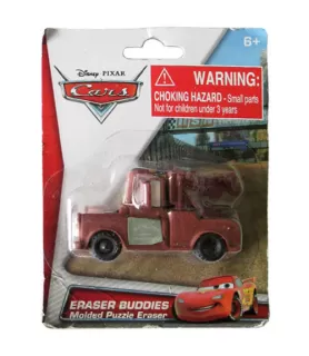 Cars Tow Mater Mini Puzzle Eraser / Favor (1ct)