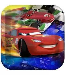 Cars 'Grand Prix Dream Party' Large Paper Plates (8ct)