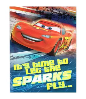 Cars 'High Velocity' Invitations and Thank You Notes (8ct ea.)